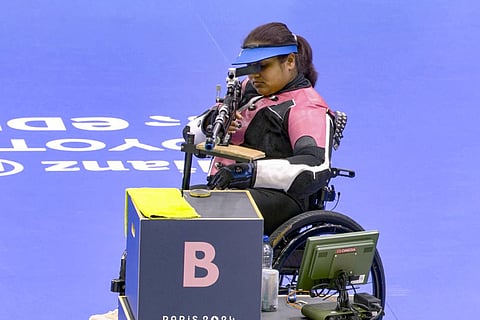 Paris Paralympics 2024: Mona Agarwal competes in Women's 10m air rifle (SH1) shooting
